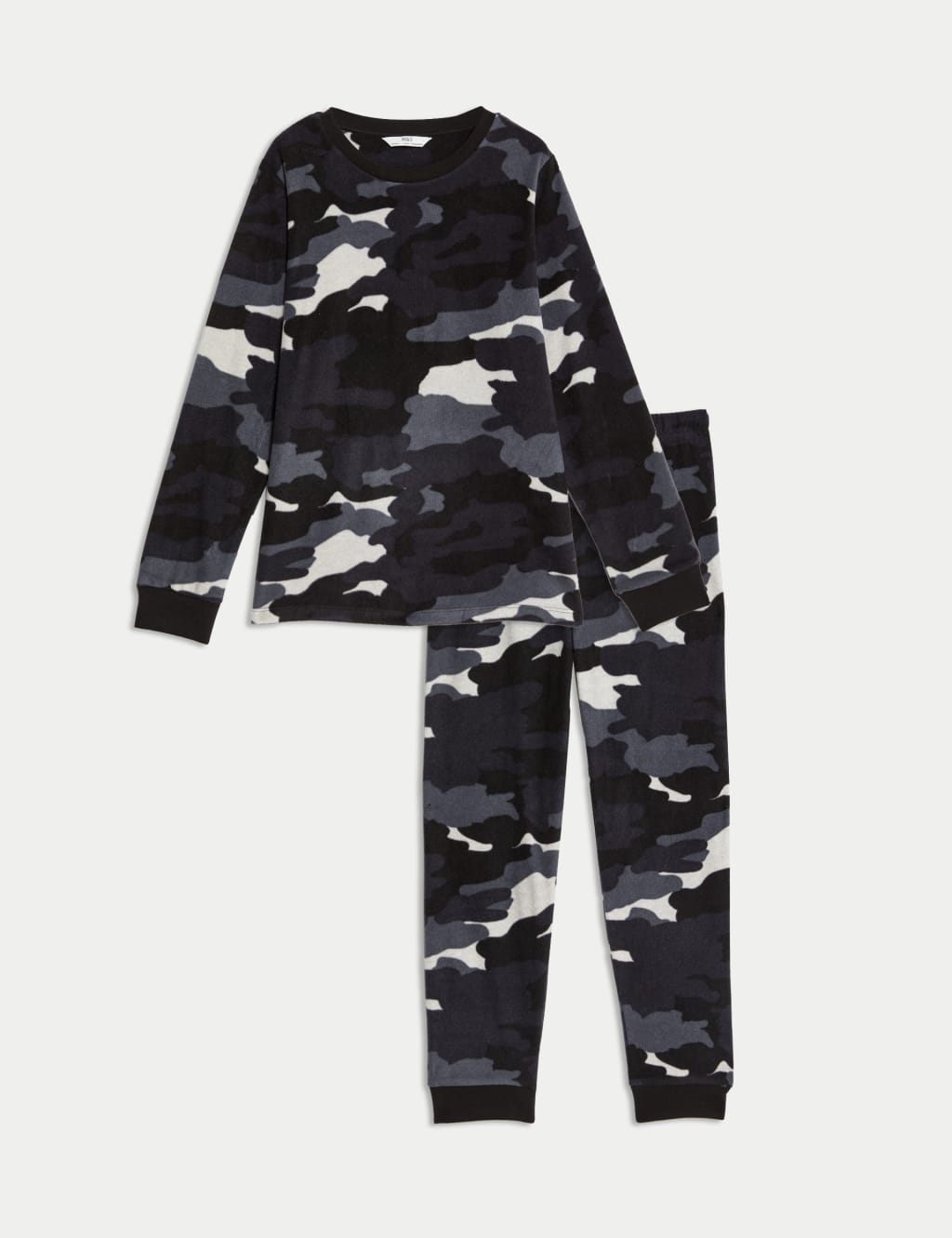 Fleece Camouflage Pyjamas 1 16 Yrs M S Collection M S
