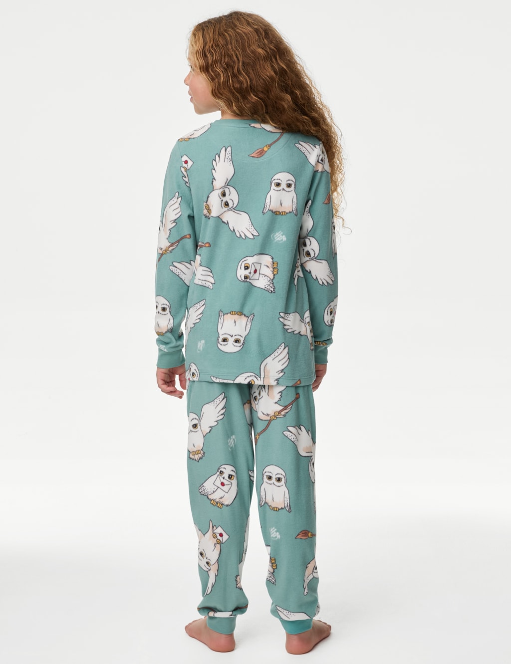 Harry Potter Fleece Hedwig Pyjamas 6 16 Yrs M S Collection M S