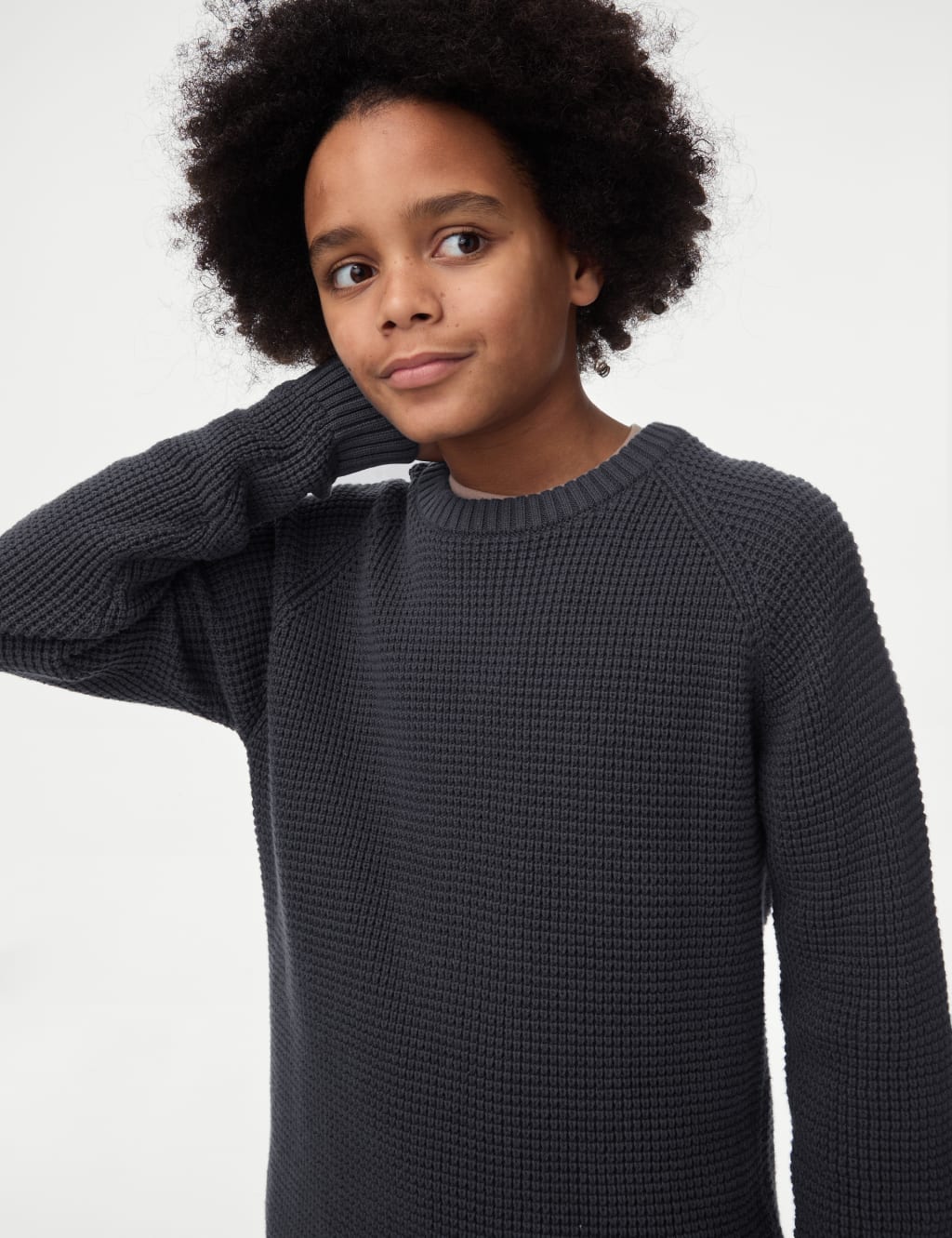 Replay waffle knit jumper online