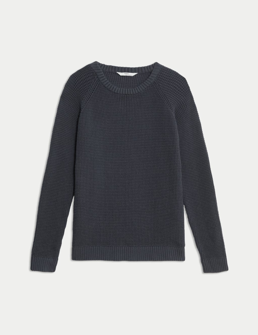 Pure Cotton Waffle Knit Jumper 2 16 Yrs