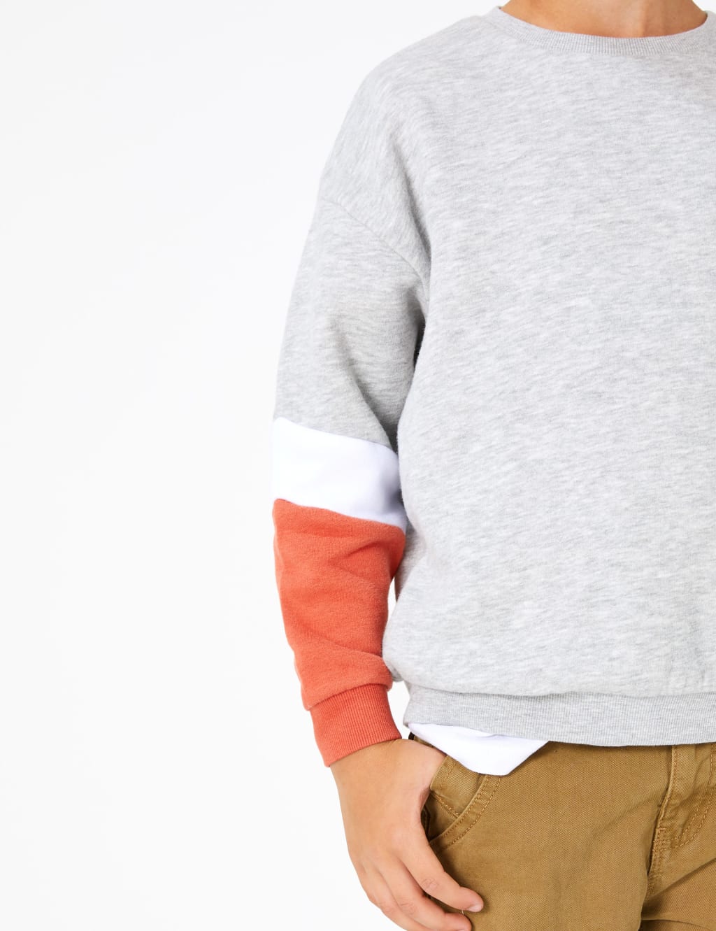 Colour Block Sweatshirt (3-16 Years) 3 of 4