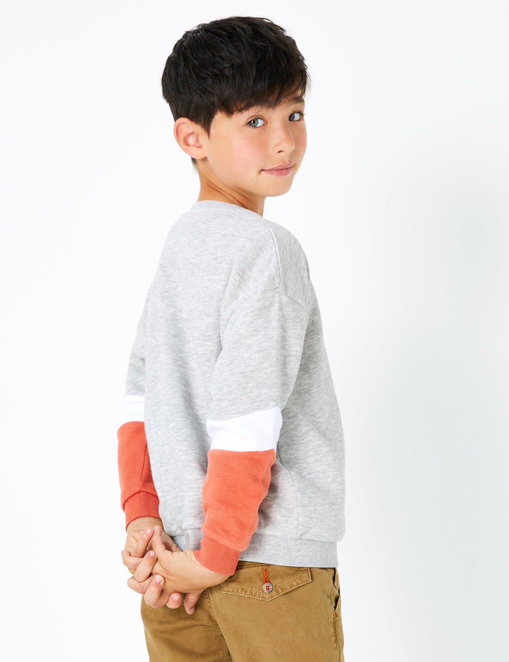 Colour Block Sweatshirt (3-16 Years) 4 of 4