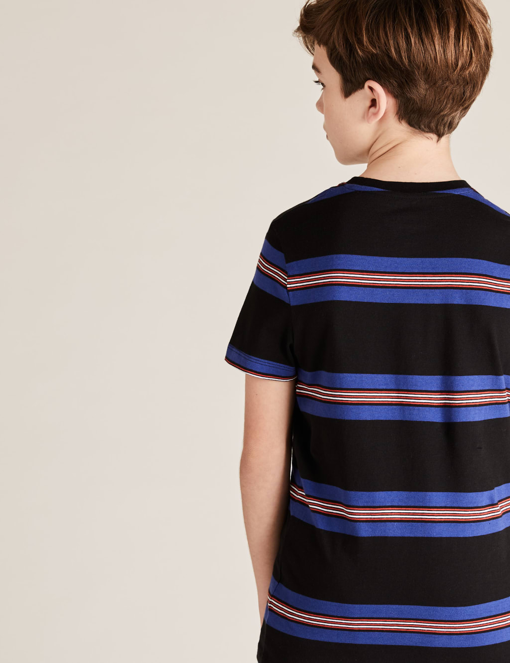 Organic Cotton Stripe T-Shirt (6-14 Yrs) 4 of 4