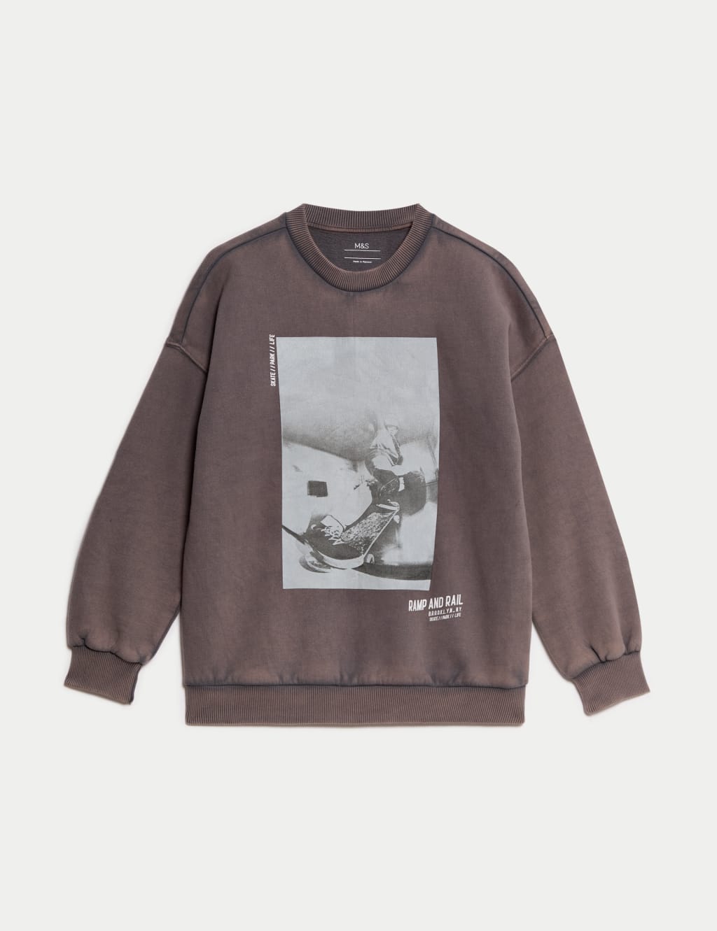 Cotton Rich Skate Sweatshirt 6 16 Yrs