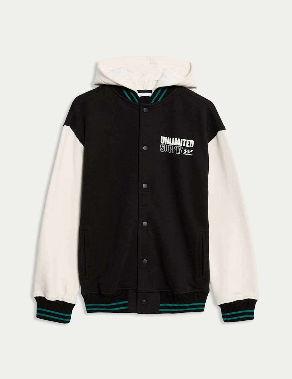 Unlimited Supply Graphic Bomber Hoodie (6-16 yrs) 2 of 7