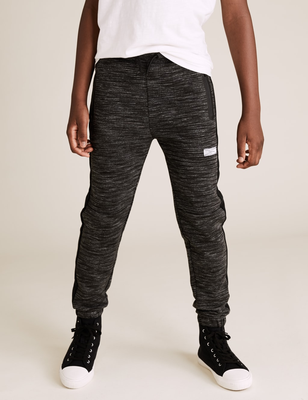 Cotton Space Dyed Joggers (6-16 Yrs) 4 of 5