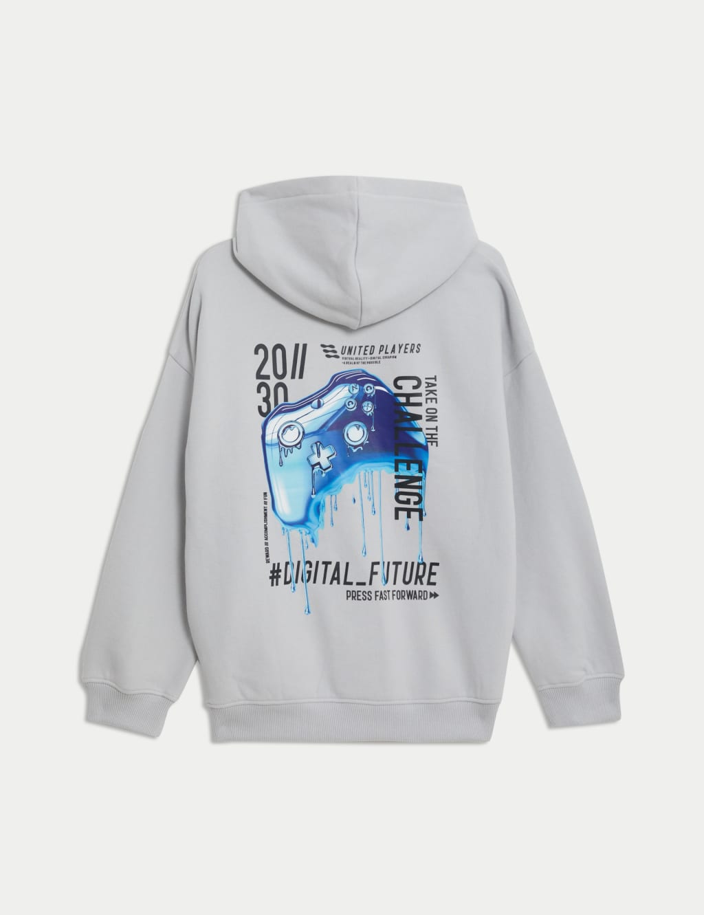 Cotton Rich Gaming Hoodie 6 16 Yrs