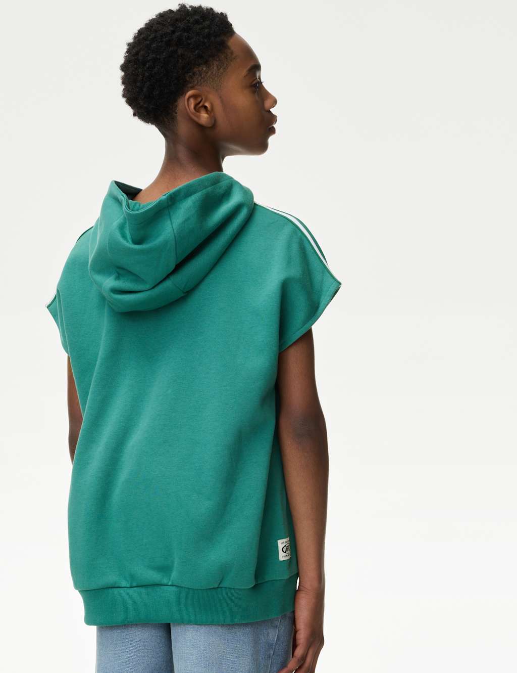 Cotton Rich Graphic Sleeveless Sweatshirt (6-16 Yrs) 4 of 5