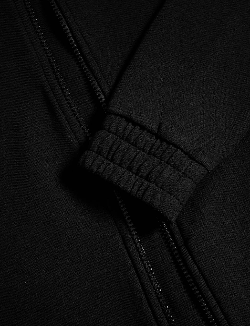 Cotton Rich Zip Through Track Sweatshirt (6-16 Yrs) 5 of 5