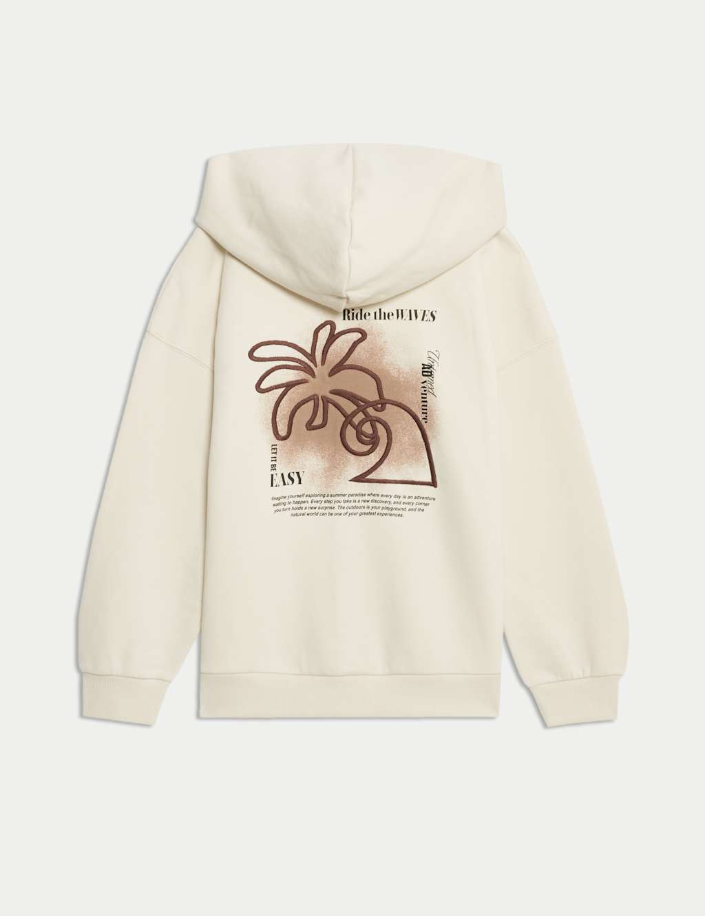 Cotton Rich Printed Zip Hoodie (6-16 Yrs) 7 of 7