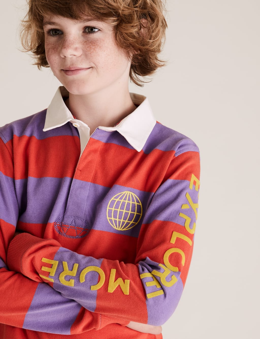 Explore More Slogan Rugby Top (6-16 Yrs) 3 of 5