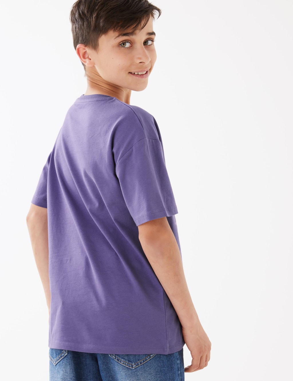 Pure Cotton Wireless Print T-Shirt (6-16 Yrs) 4 of 4