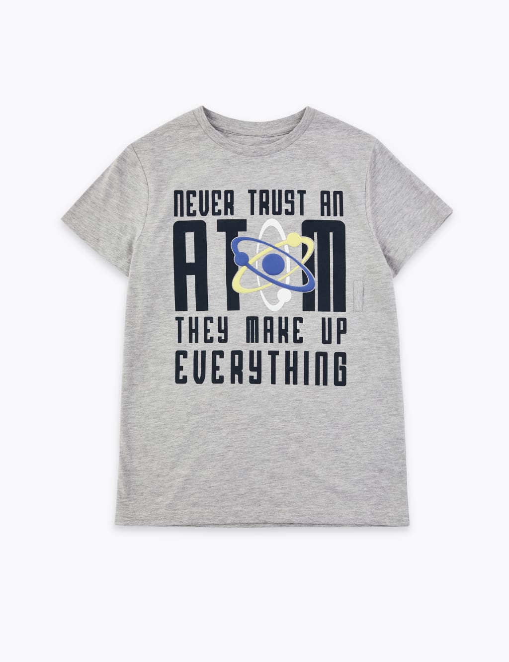 Adaptive Cotton Never Trust An Atom T-Shirt (1-16 Yrs) 1 of 2