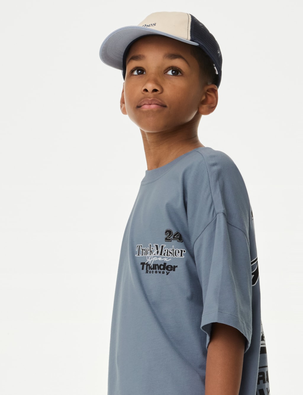 Pure Cotton Motor Sports Graphic T-Shirt (6-16 Yrs) 4 of 5
