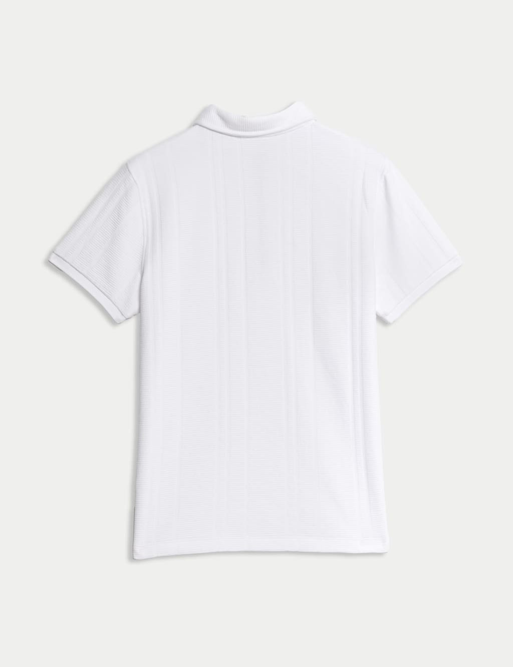 Pure Cotton Textured Zip Polo Shirt (2-16 Yrs) 5 of 5
