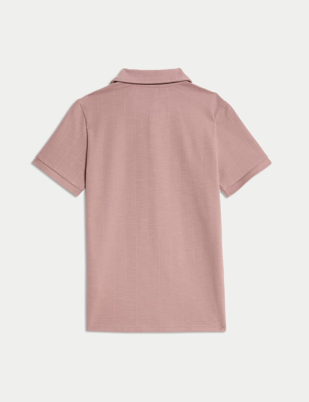 Cotton Rich Textured Polo Shirt (6-16 Yrs) 5 of 5