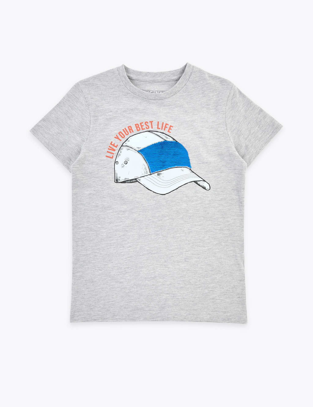 Reversible Sequin Slogan T-Shirt (6-16 Years) 5 of 6
