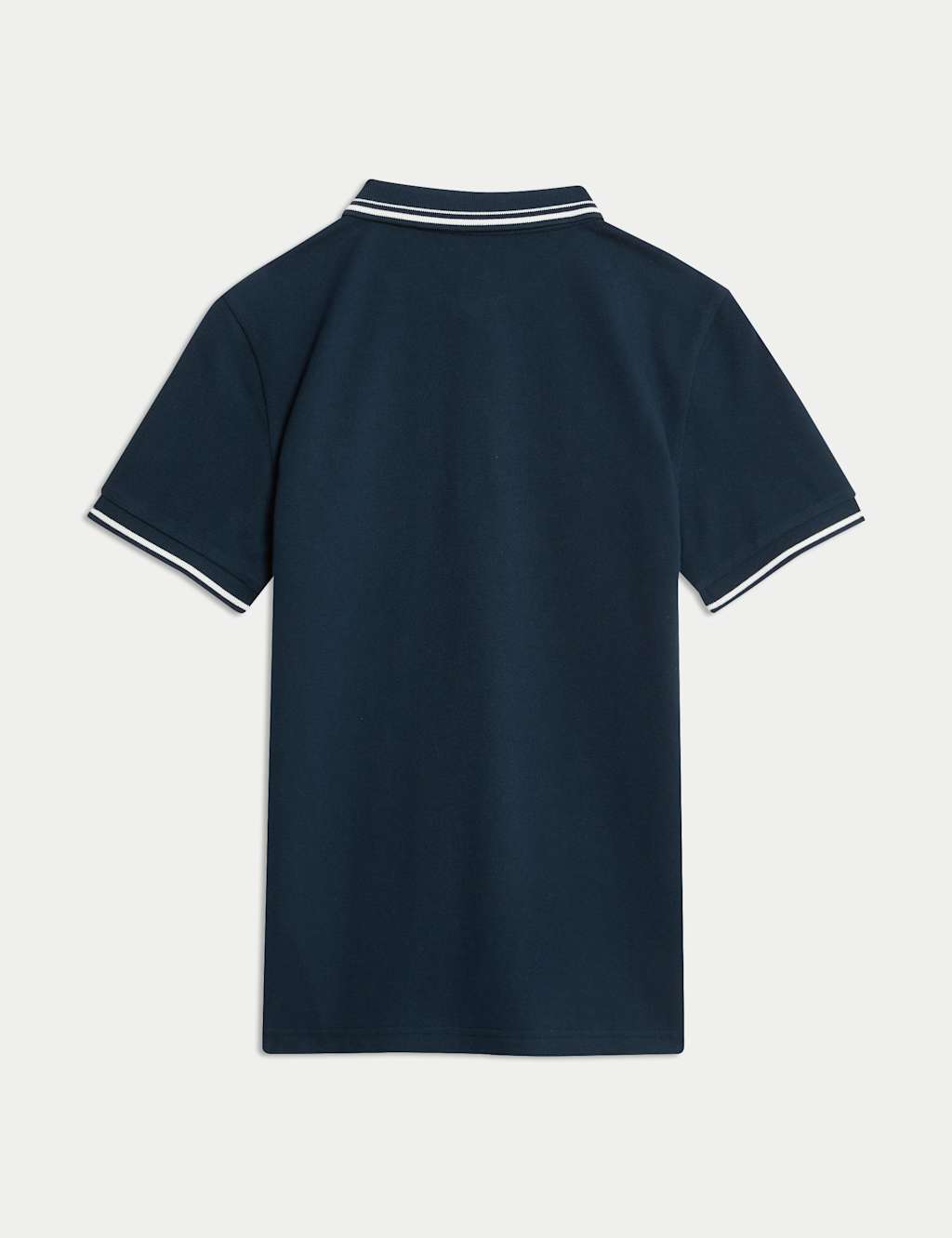 Pure Cotton Half Zip Polo Shirt (6-16 Yrs) 6 of 6