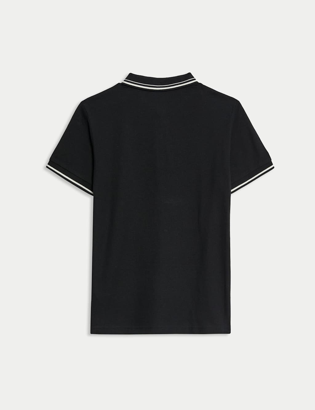 Pure Cotton Half Zip Polo Shirt (6-16 Yrs) 2 of 2