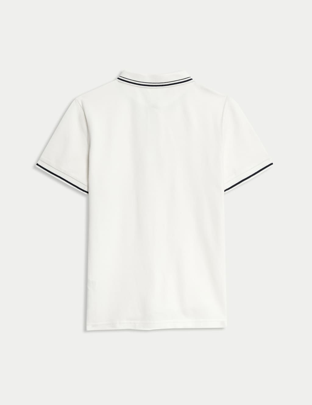Pure Cotton Half Zip Polo Shirt (6-16 Yrs) 2 of 2