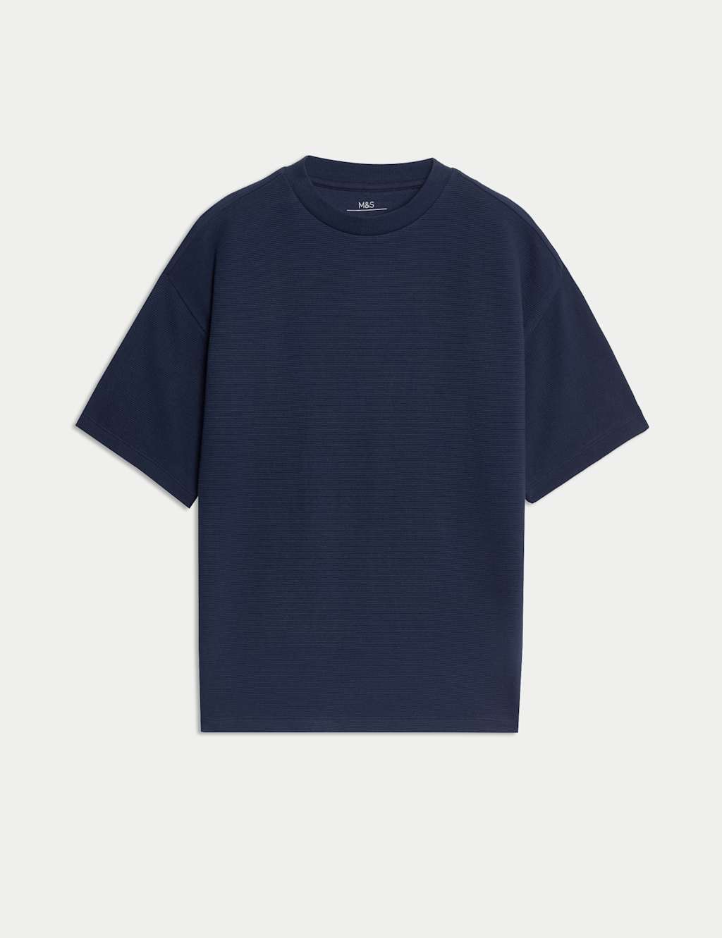 Pure Cotton Textured T-Shirt (6-16 Yrs) 2 of 5