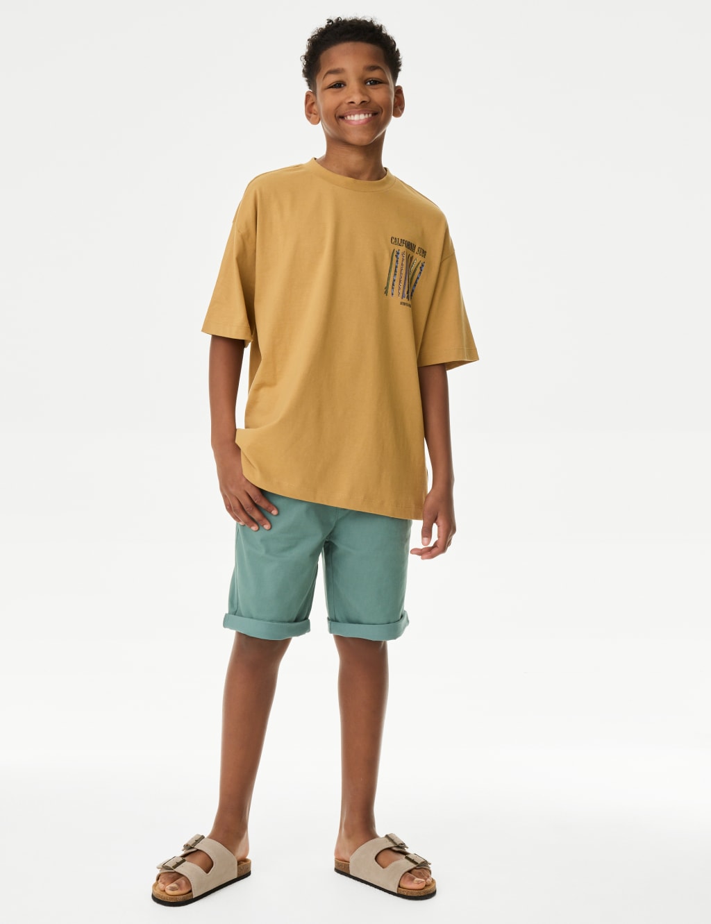 Pure Cotton Graphic T-Shirt (6-16 Yrs) 3 of 5