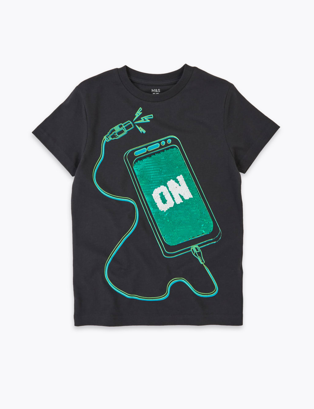 Two way sequin t shirt on sale