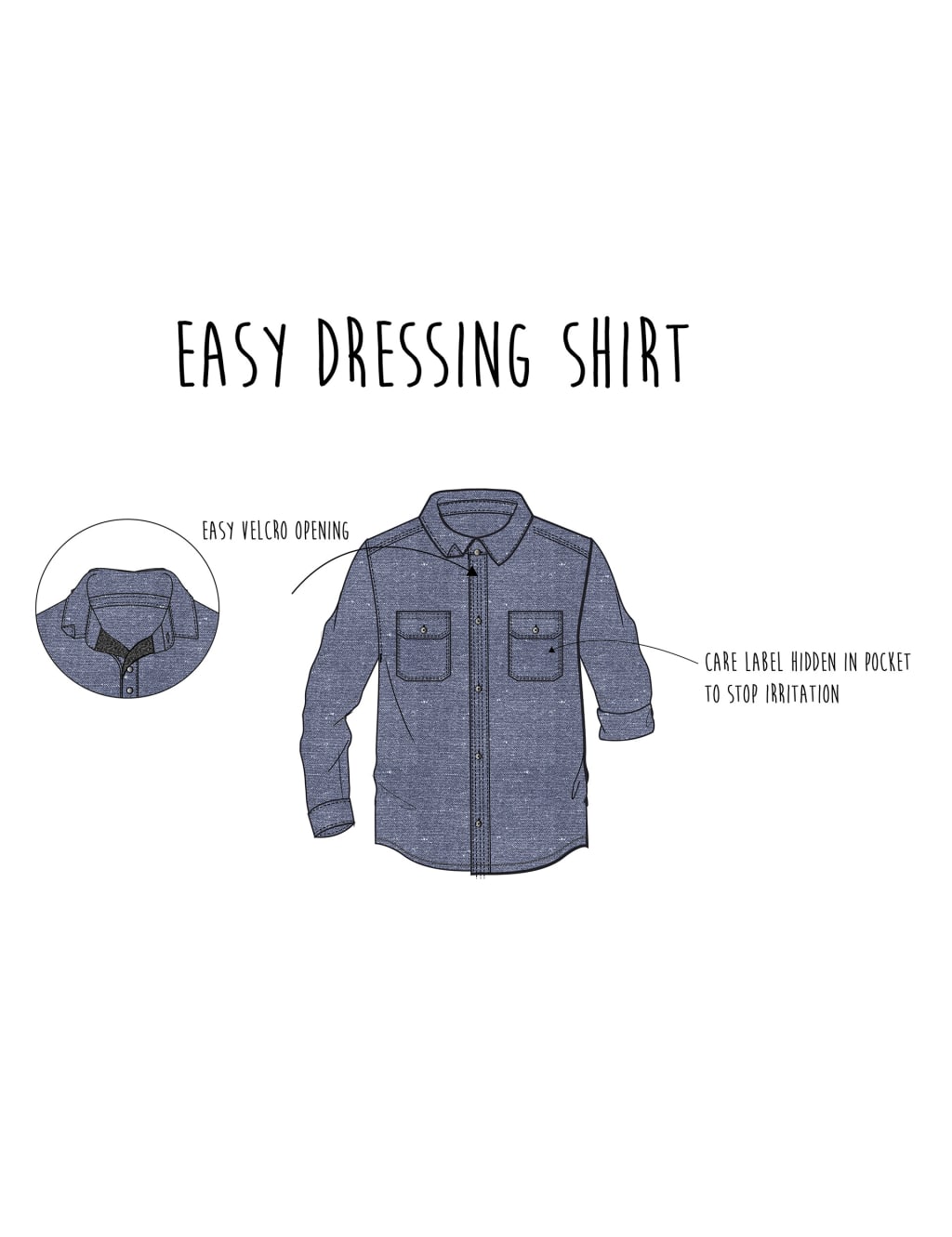 Easy Dressing Shirt (3-16 Years) 7 of 7