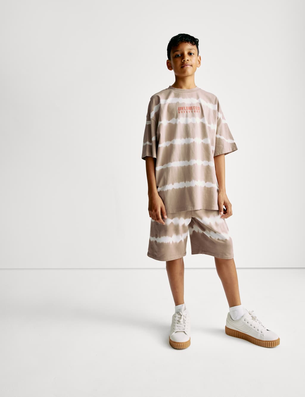 Pure Cotton Tie Dye Adventure T-Shirt (6-16 Yrs) 1 of 7