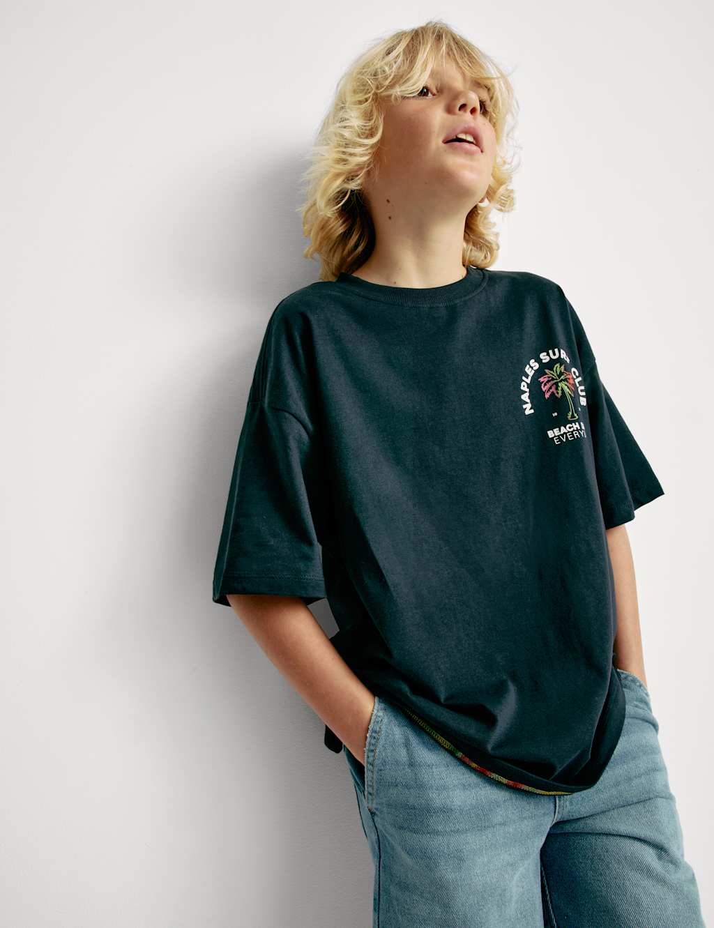 Pure Cotton Graphic T-Shirt (6-16 Yrs) 7 of 8