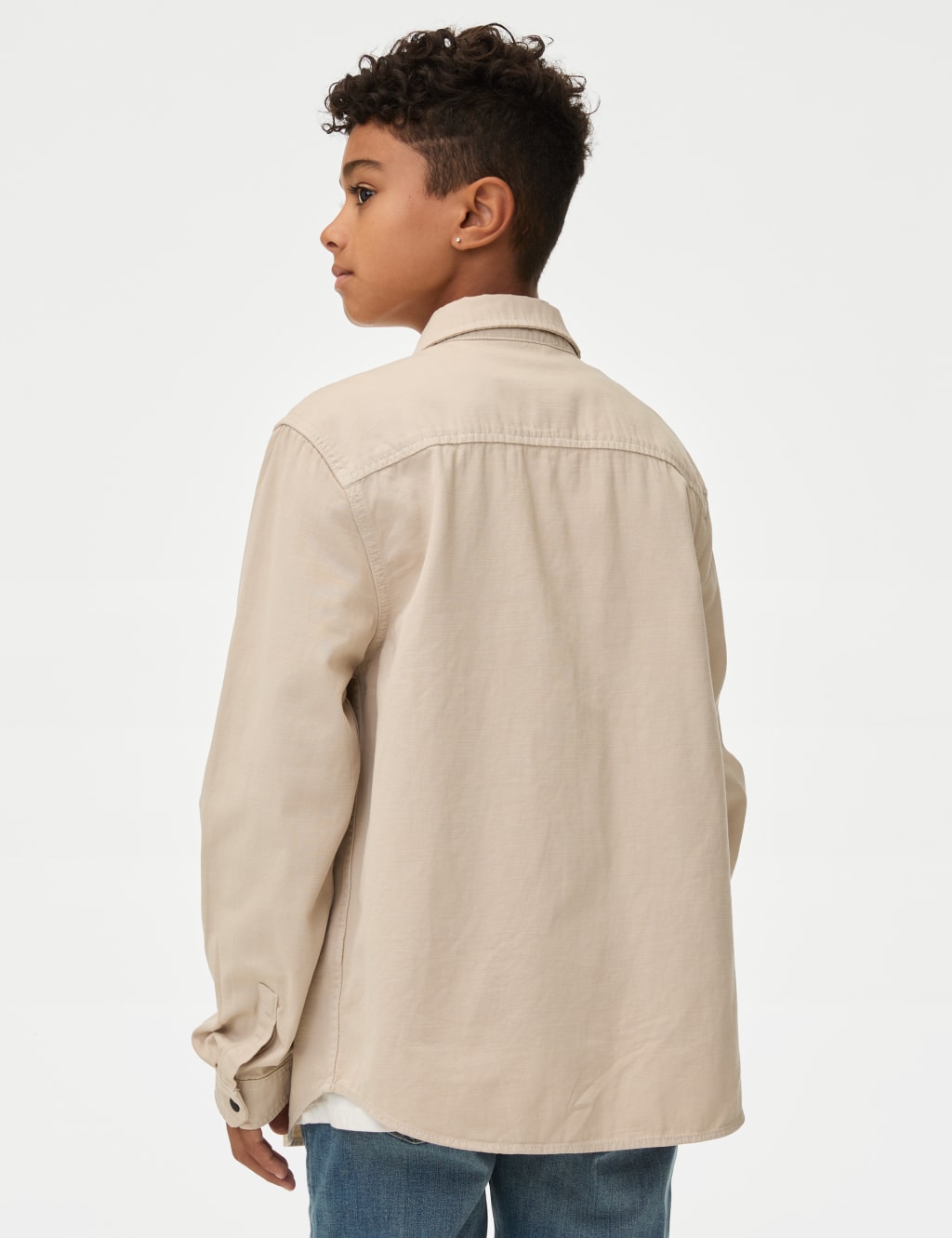 Pure Cotton Shirt & T-Shirt Set (6-16 Yrs) 6 of 6