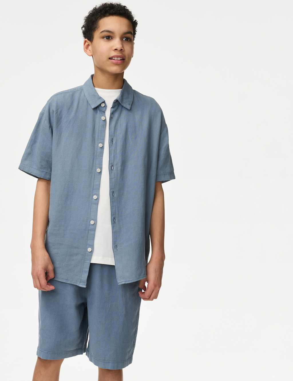 Linen Rich Shirt (2-16 Yrs) 3 of 4