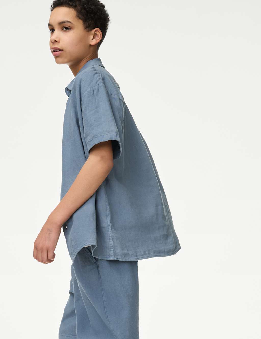 Linen Rich Shirt (2-16 Yrs) 4 of 4
