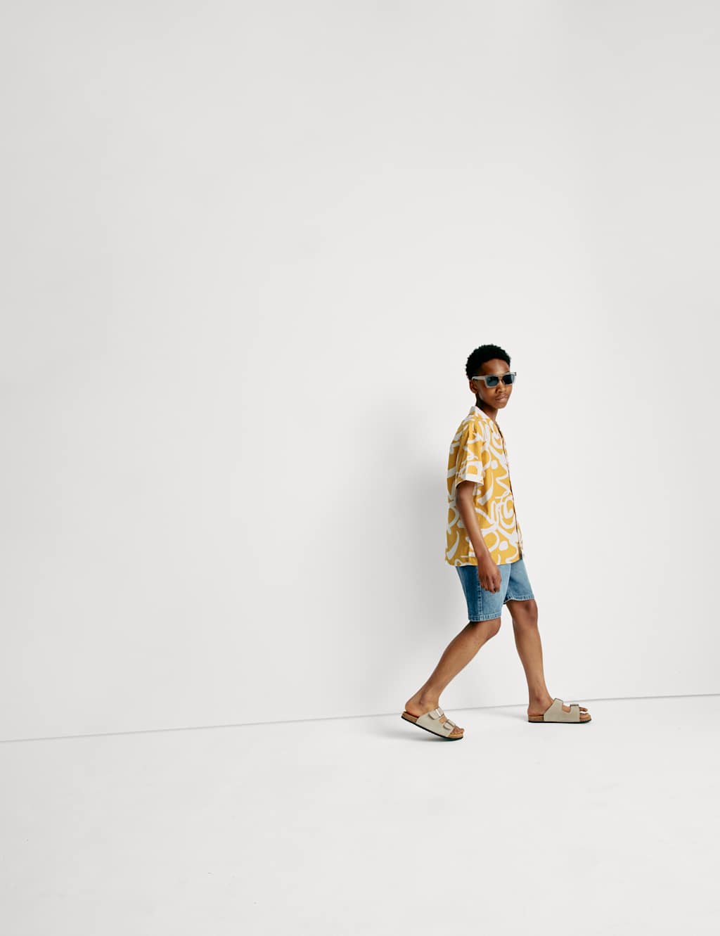 Pure Cotton Abstract Print Shirt (6-16 Yrs) 5 of 6