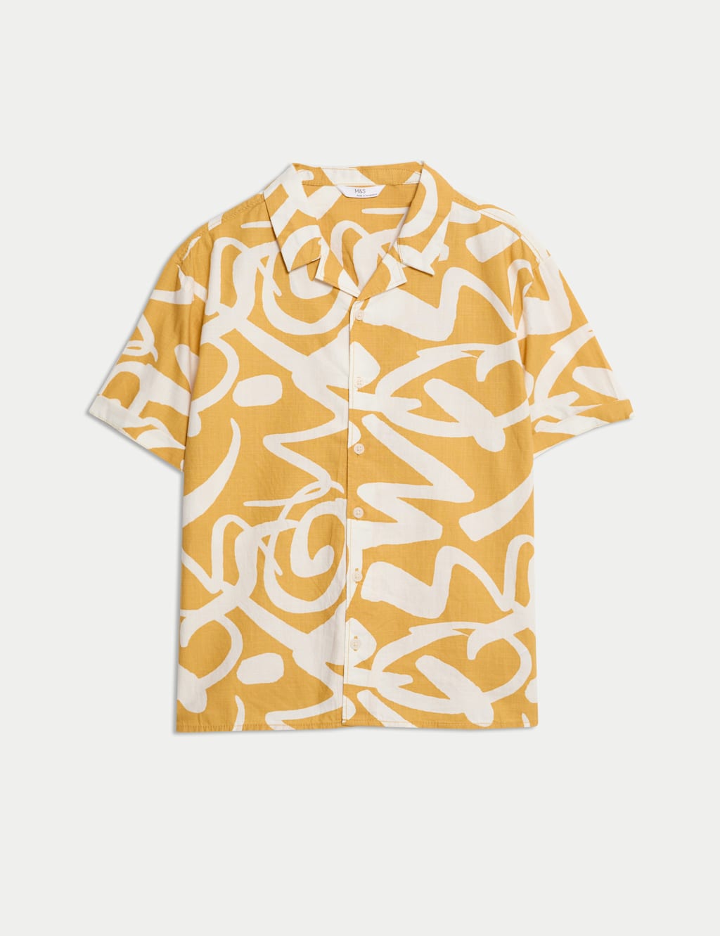 Pure Cotton Abstract Print Shirt (6-16 Yrs) 2 of 6