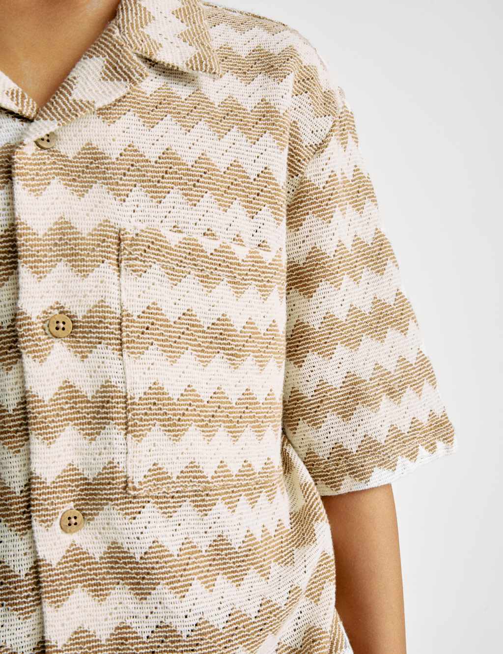 Cotton Rich Chevron Shirt (6-16 Yrs) 5 of 7