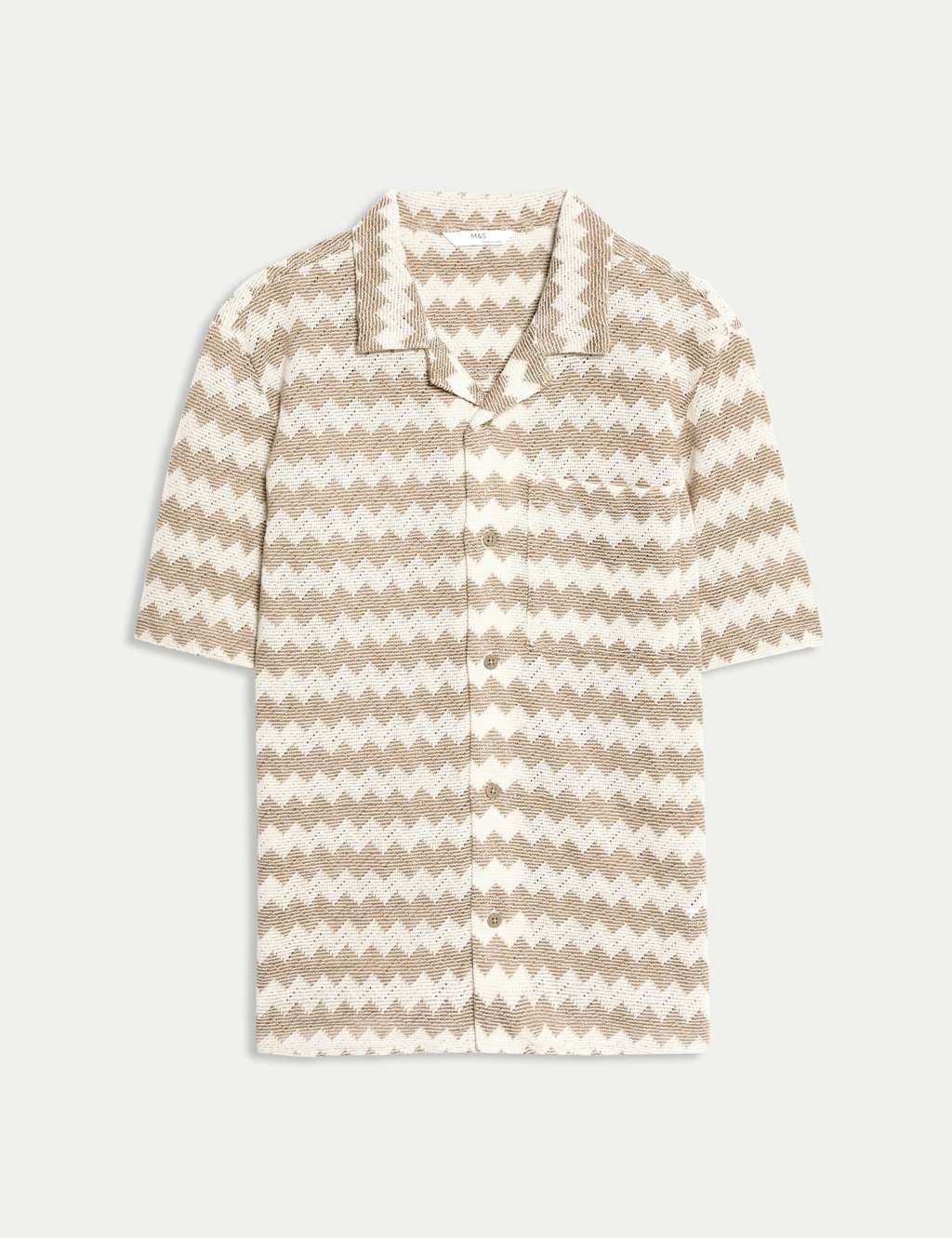 Cotton Rich Chevron Shirt (6-16 Yrs) 2 of 7