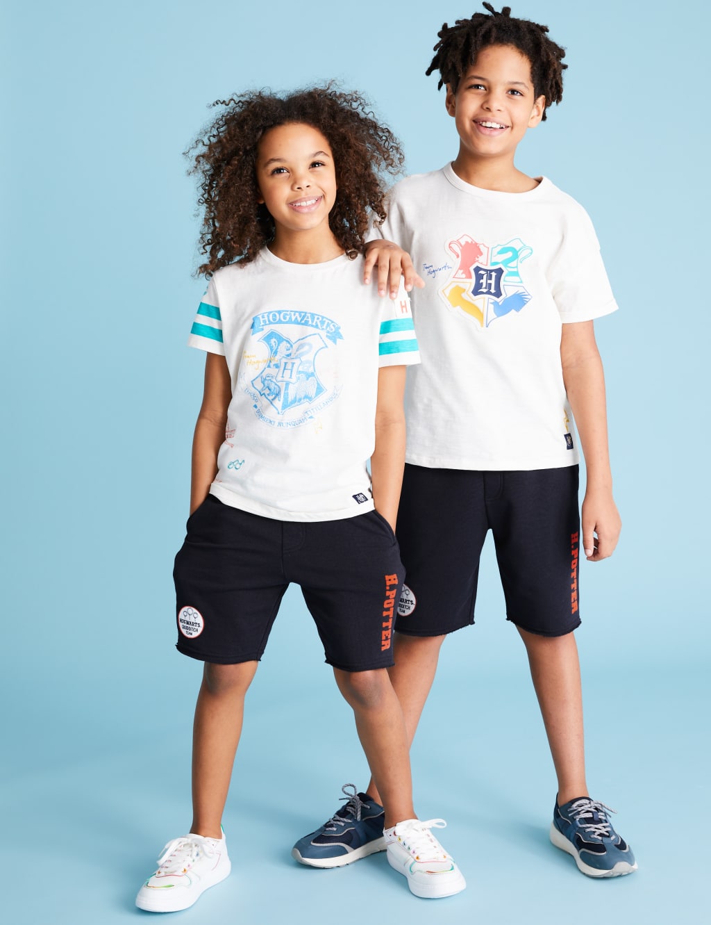 Harry Potter™ Cotton Jersey Shorts (6-16 Yrs) 1 of 8