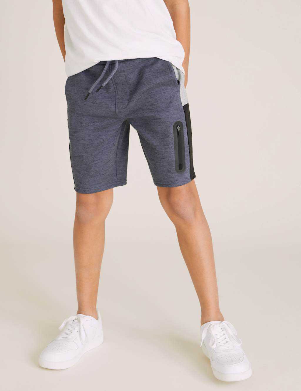 Cotton Side Stripe Shorts (6-16 Yrs) 3 of 5