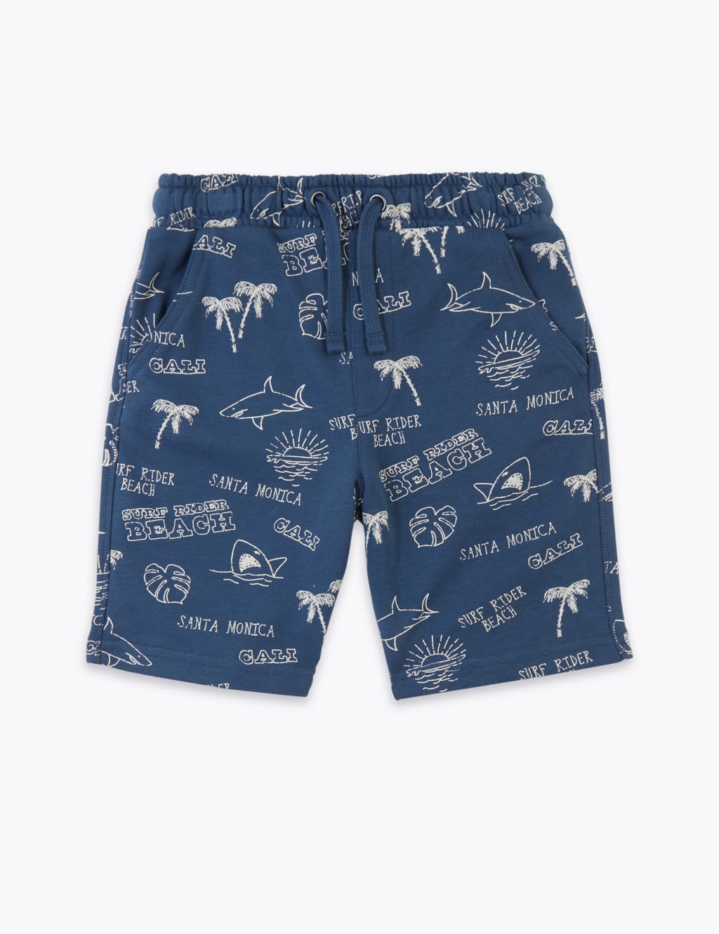 Cotton Beach Print Shorts (6-16 Yrs) 2 of 4