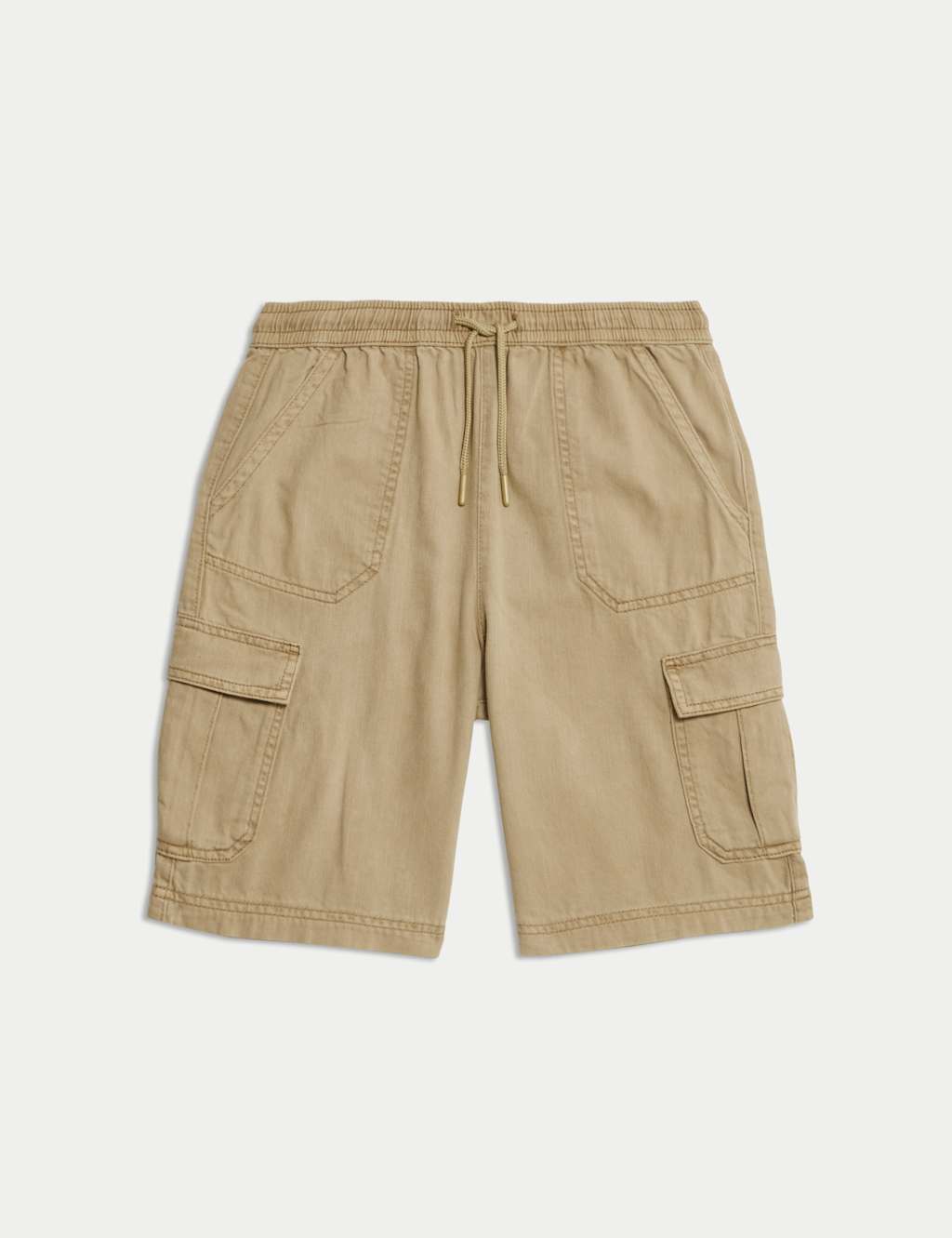 Pure Cotton Cargo Shorts (6-16 Yrs) 2 of 5