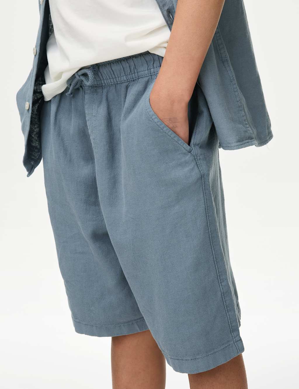 Linen Rich Shorts (2-16 Yrs) 3 of 5