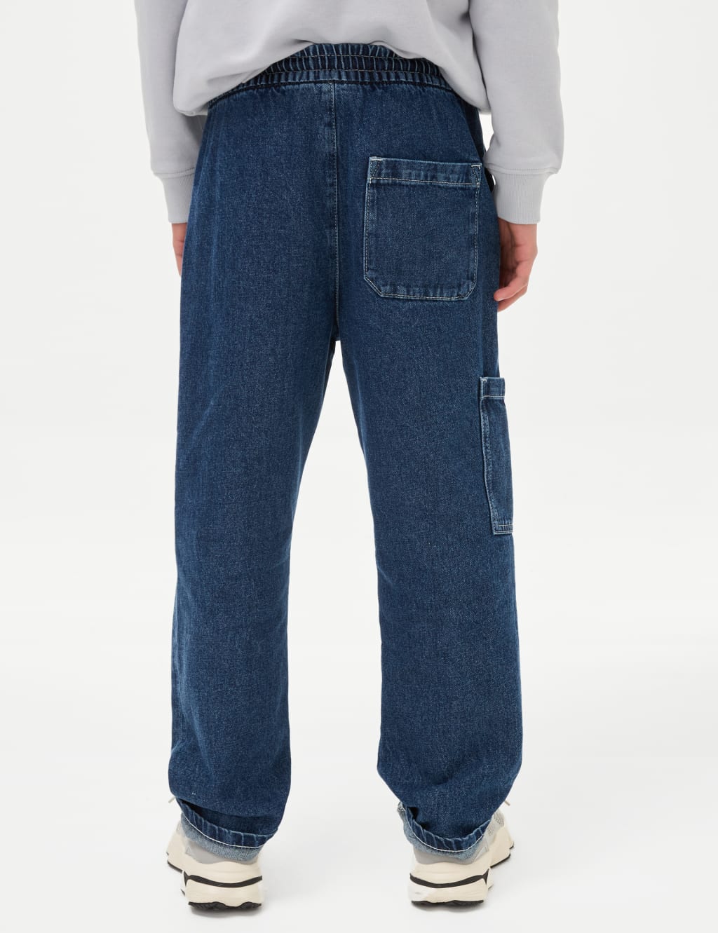 Relaxed Denim Cargo Jeans (6-16 Yrs) 6 of 6
