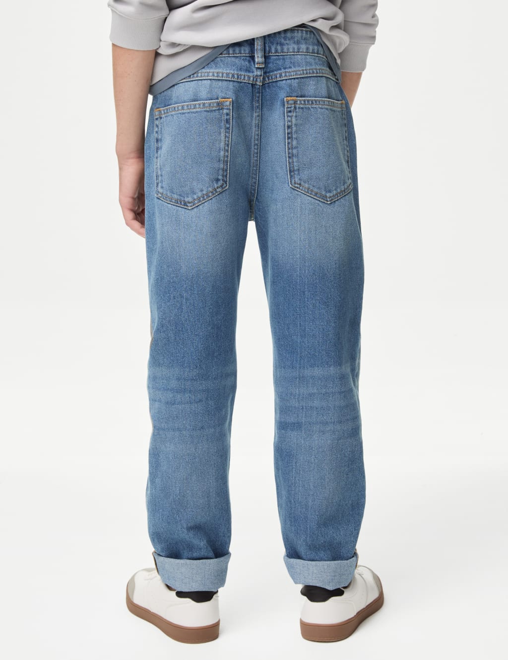 Pure Cotton Relaxed Fit Jeans (6-16 Yrs) 5 of 5