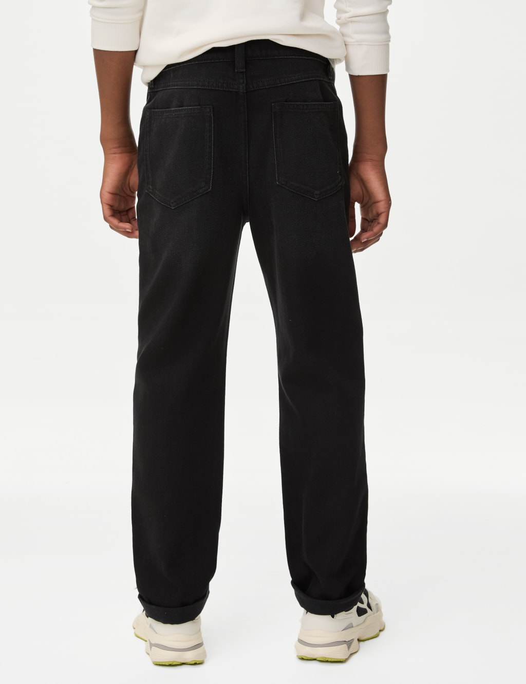 Pure Cotton Relaxed Fit Jeans (6-16 Yrs) 5 of 5