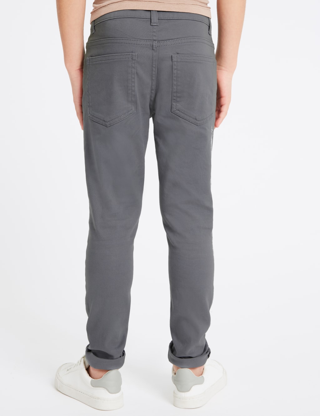 Cotton Rich Skinny Leg Jeans (3-16 Years) 4 of 4