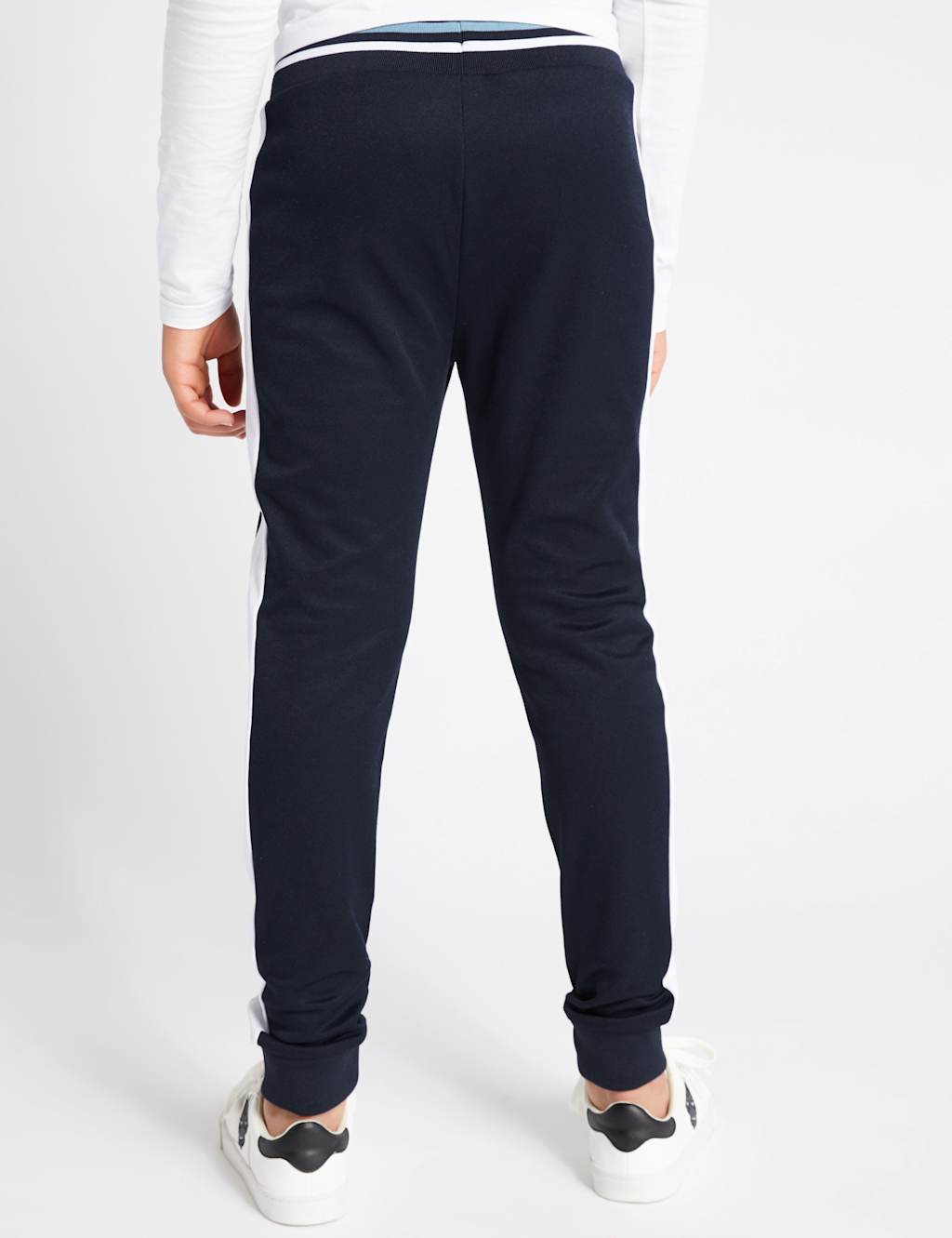 Cotton Rich Tricot Joggers (3-16 Years) 4 of 4