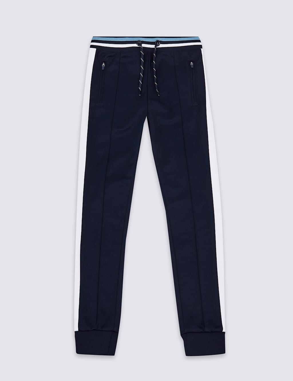 Cotton Rich Tricot Joggers (3-16 Years) 2 of 4