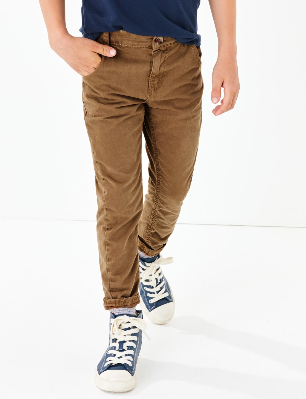 Pure Cotton Chinos (6-16 Yrs) 3 of 6