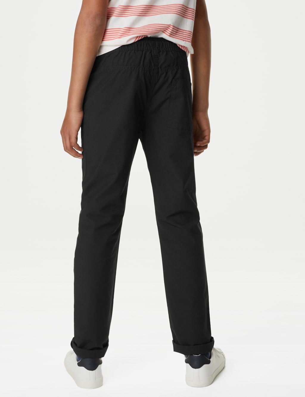 2pk Pure Cotton Ripstop Trousers (6-16 Yrs) 5 of 5